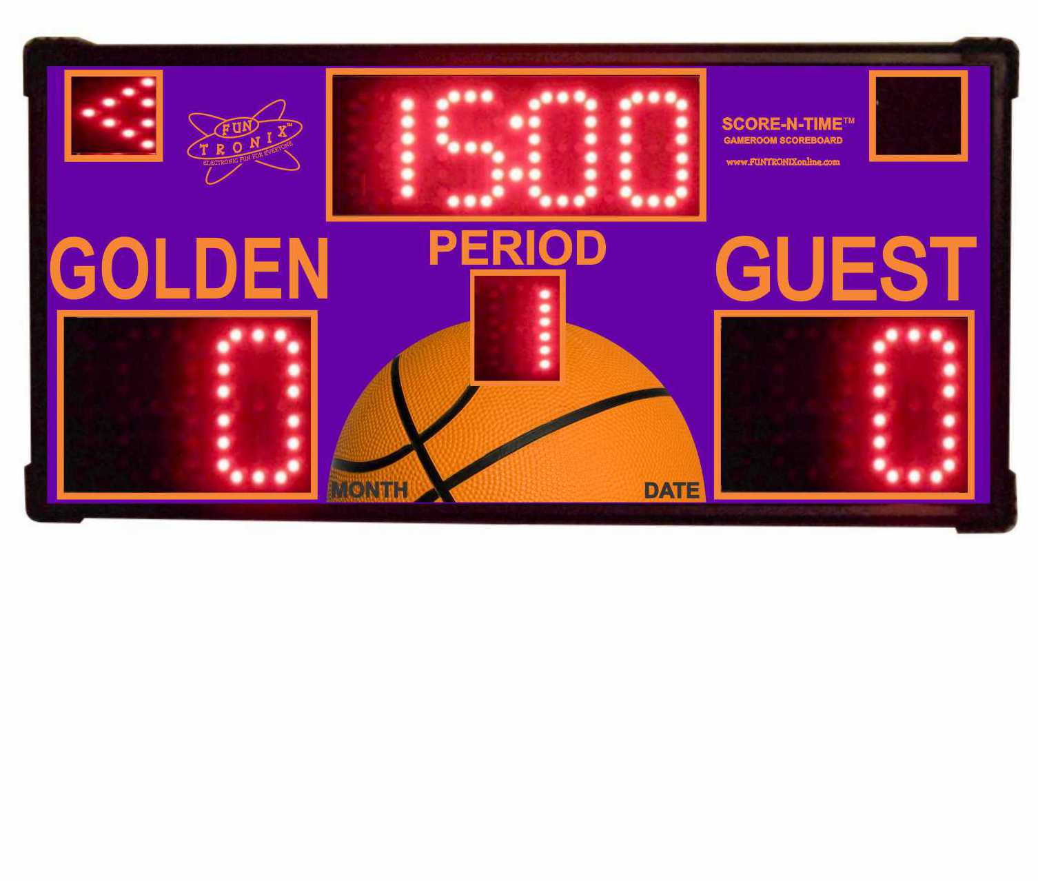 Golden Custom Scoreboard