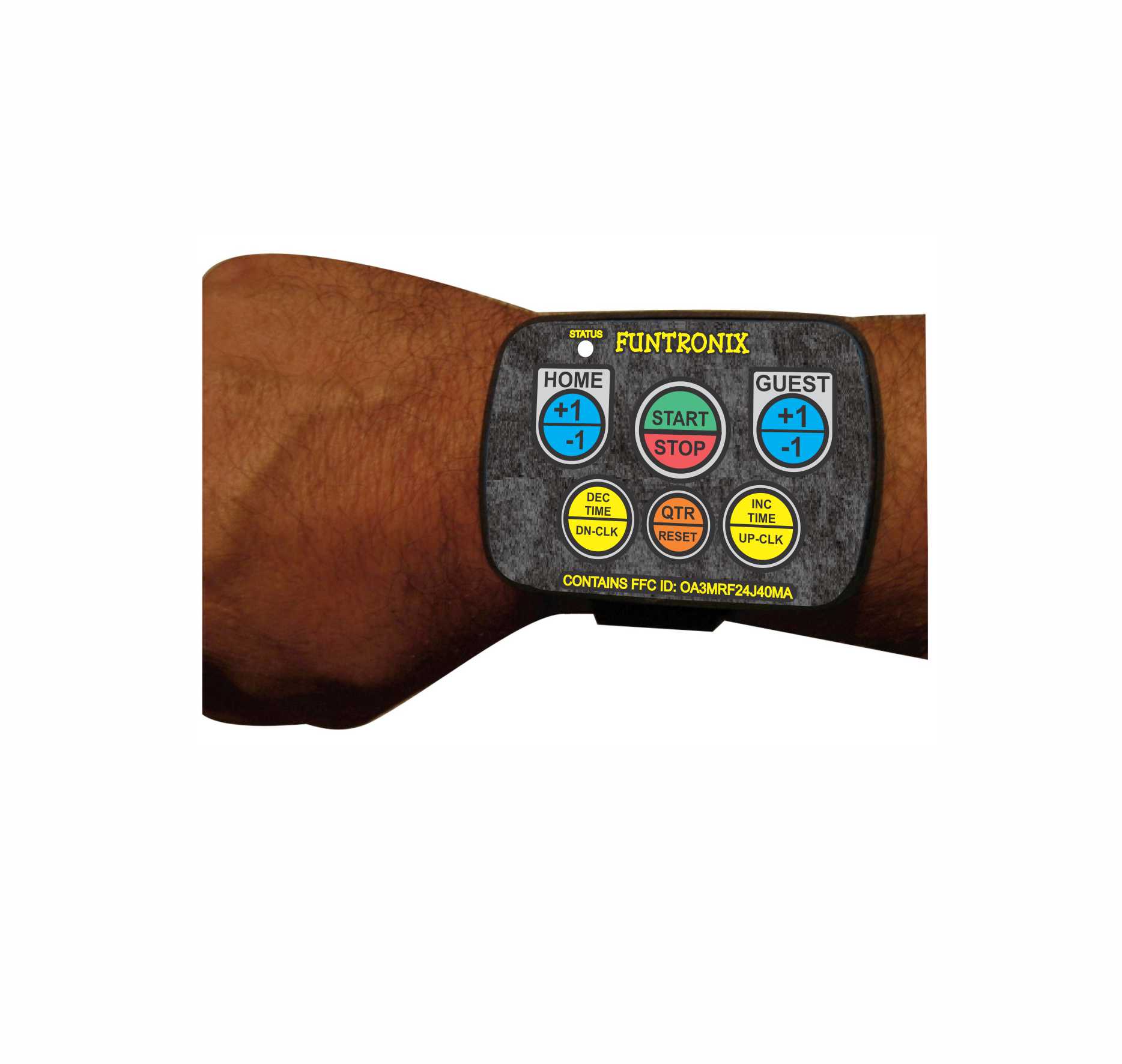 Wrist-remote controller