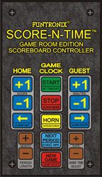 Digital game room scoreboard