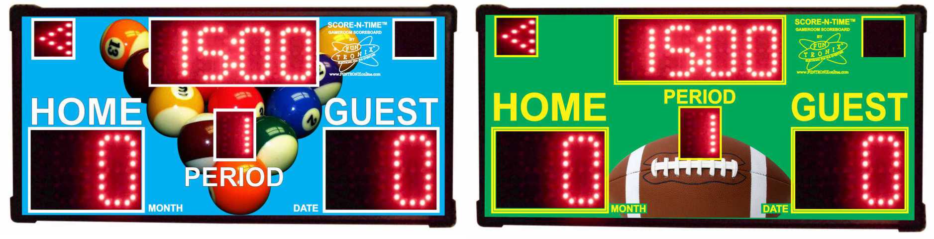 Custom Gameroom Scoreboards