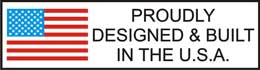Proudly USA-designed and built sign