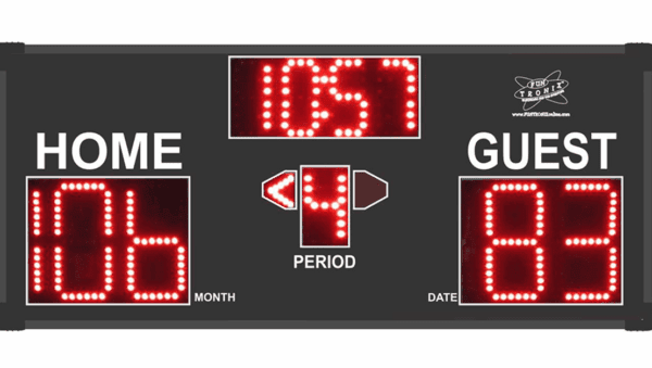 Large Game Room Scoreboard