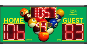 Personalized Large Game Room Scoreboard