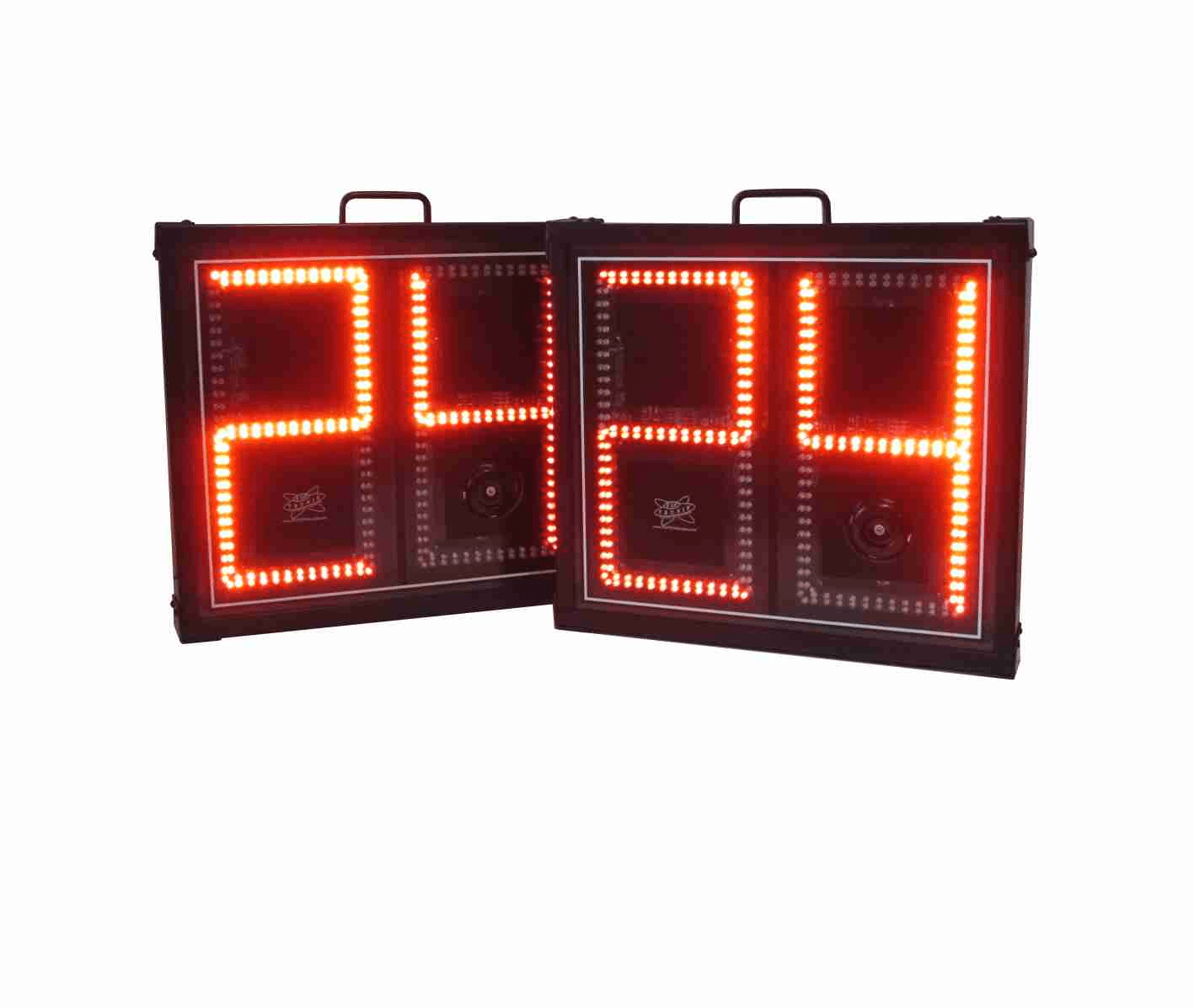 Electronic display panels showing 24