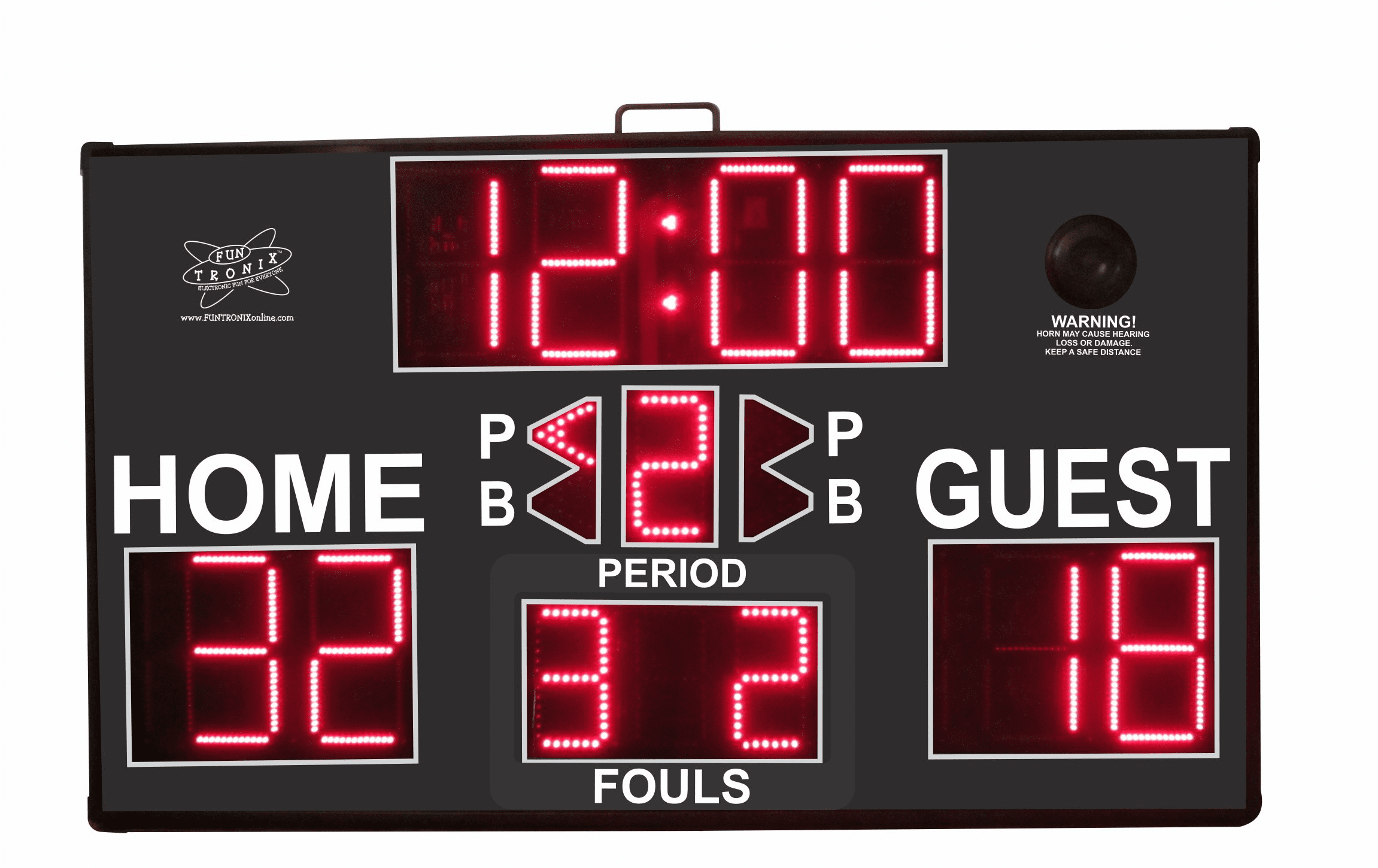 Ultra-Large Portable Wireless Multisport Scoreboard