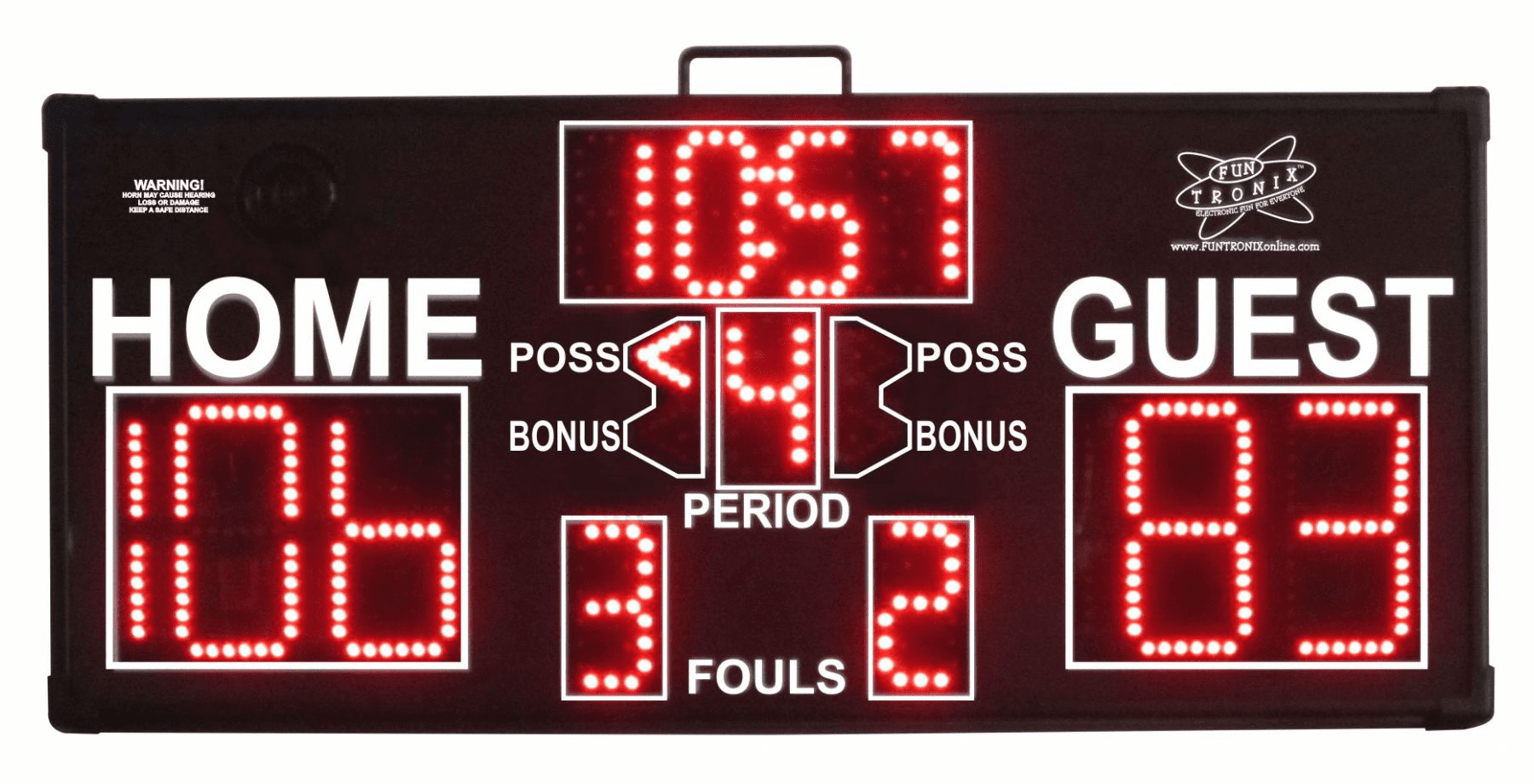 Mid-Size Multisport Portable Wireless Scoreboard