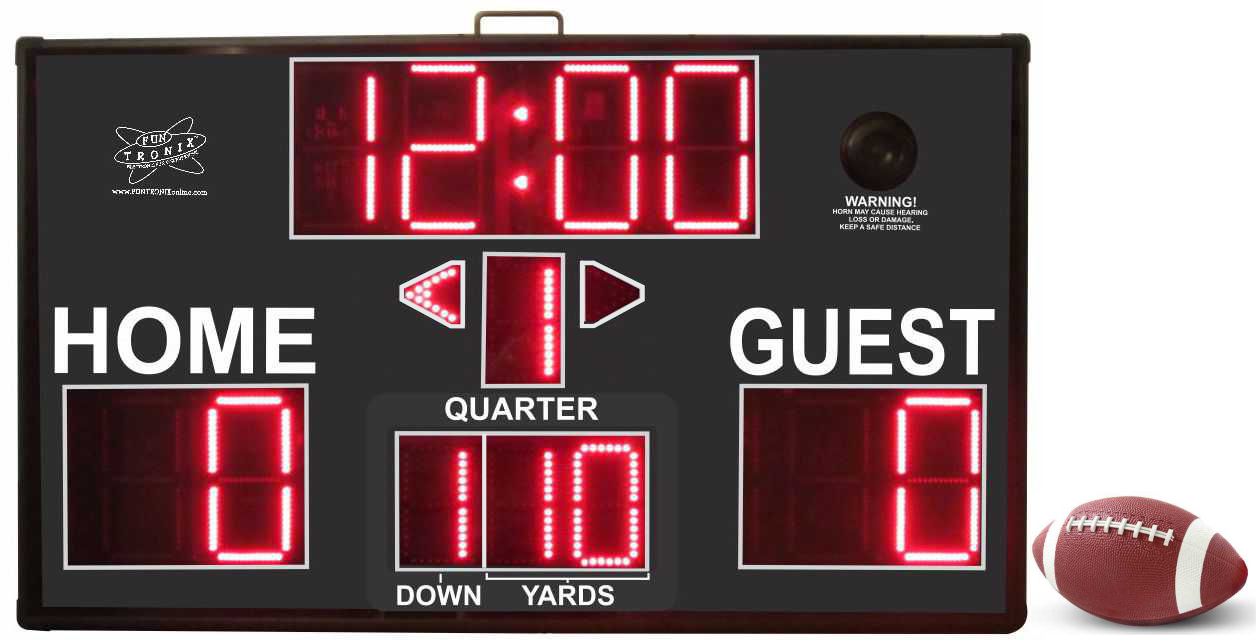 SNT-800F_football_scoreboard_with_football